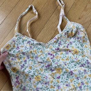 Floral bodysuit